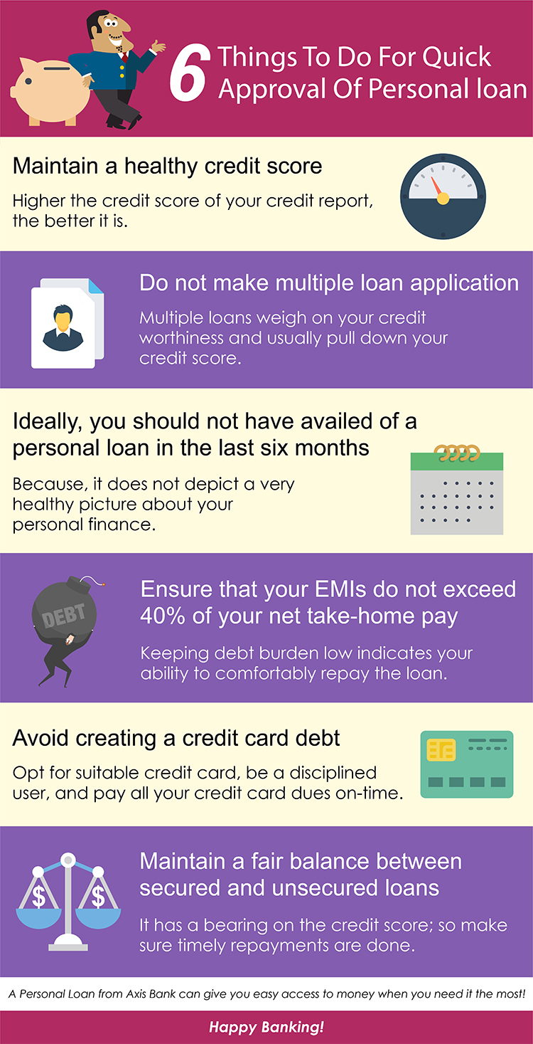 6 Things To Do For Quick Approval Of Personal loan